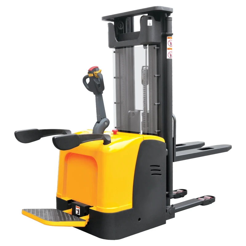 Empilhador elétrico com plataforma para operador (EVV10-P/EVV12-P/EVV15-P) 1000-1500 kg 1600-5600 mm