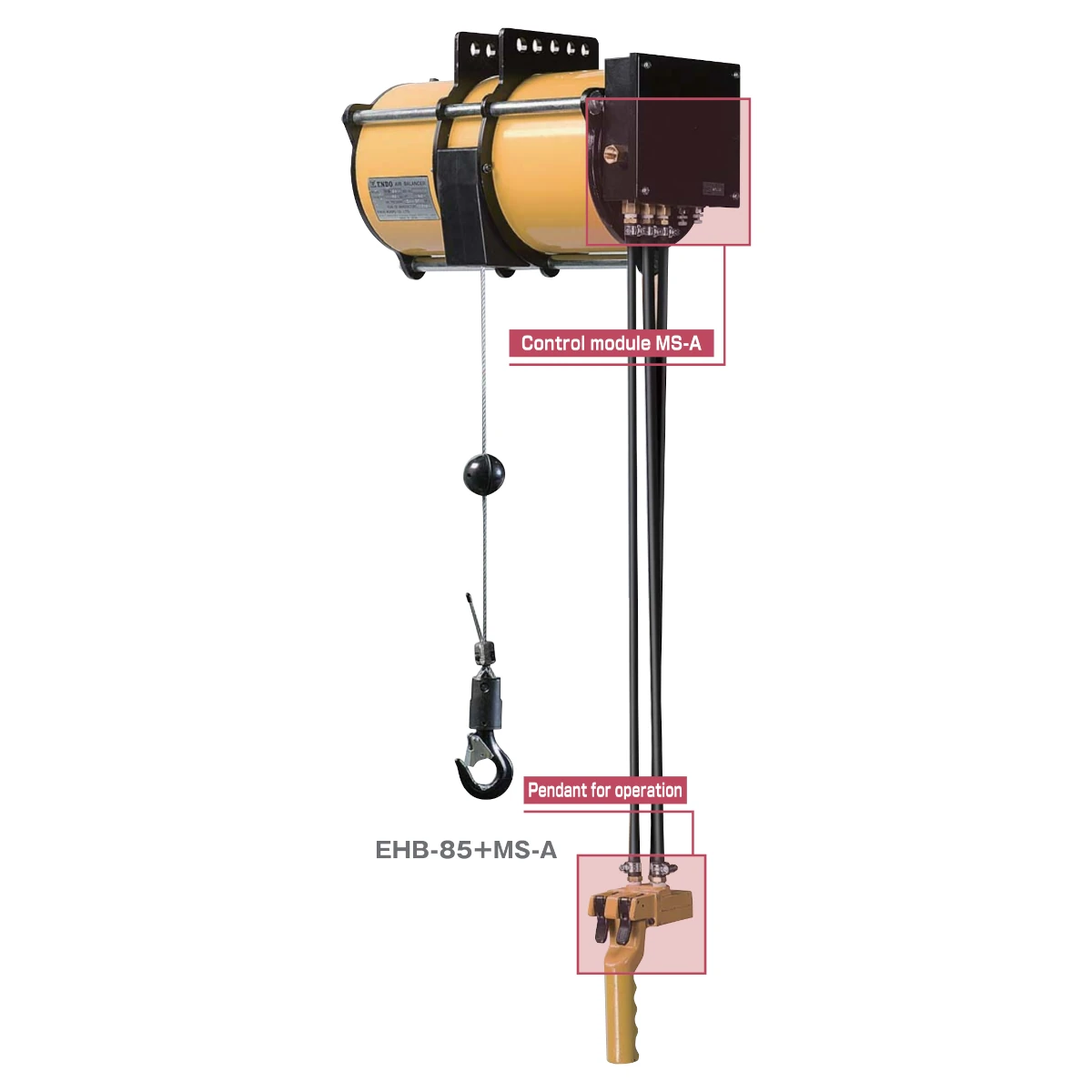 Equilibrador pneumático de gravidade zero ENDO EHB MS-A