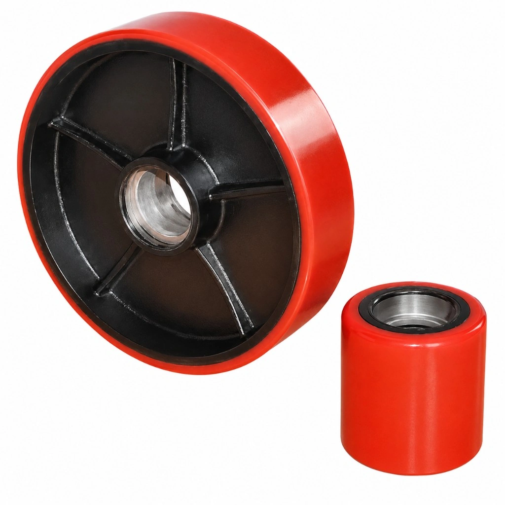 Rodas de poliuretano para porta-paletes RPV2500PT/RPV3000PT