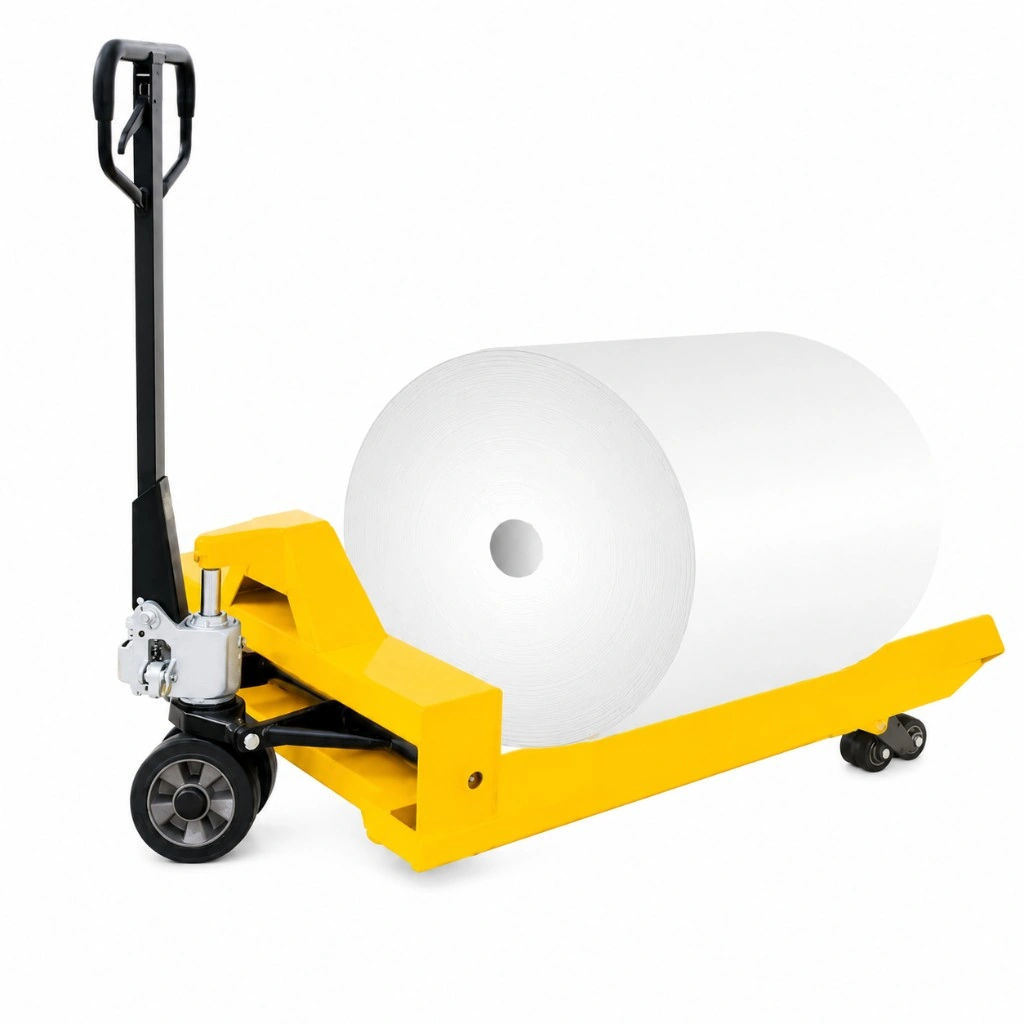 Porta-paletes manual para bobinas (RPV1000PN) 1000 kg
