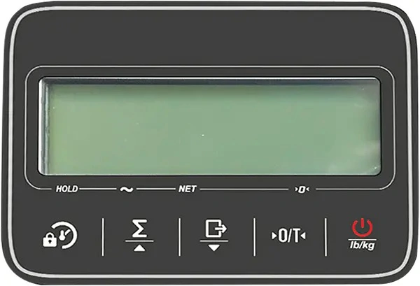 Ecrã LCD de 6 polegadas do porta-paletes com balança RPVV2500