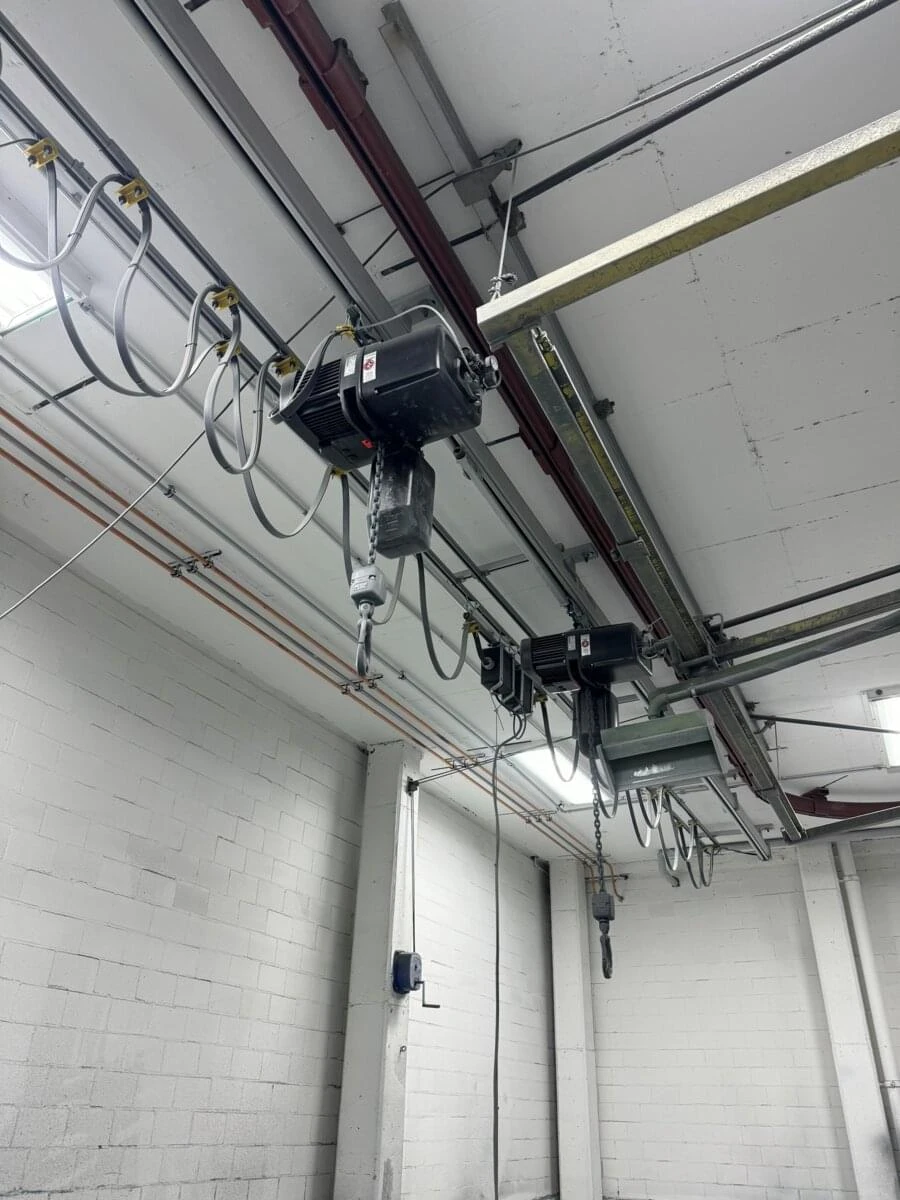 Diferencial elétrico de corrente GIS GP ATEX de 100 a 6300 kg