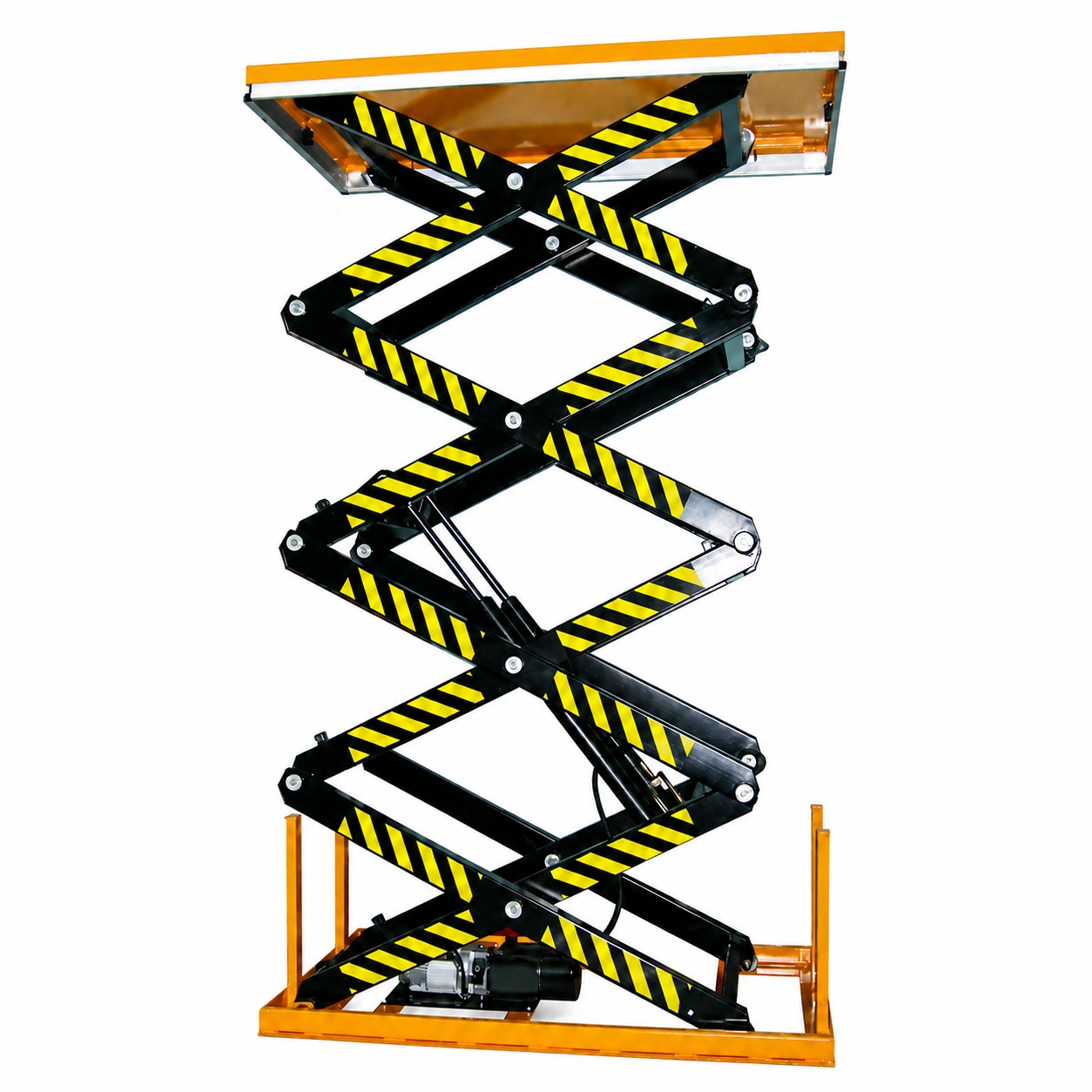 Mesa elevatória de tesoura quádrupla 400–2000 kg