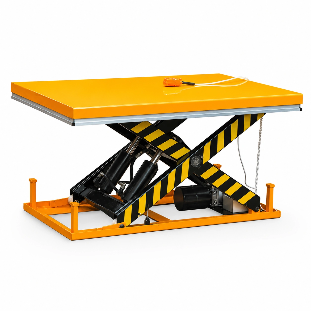 Mesa elevatória de tesoura simples 4000 kg