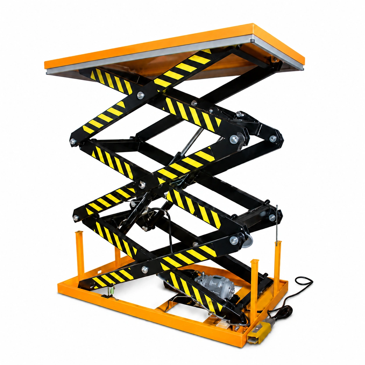 Mesa Elevatória de Tesoura Tripla 1000–5000 kg