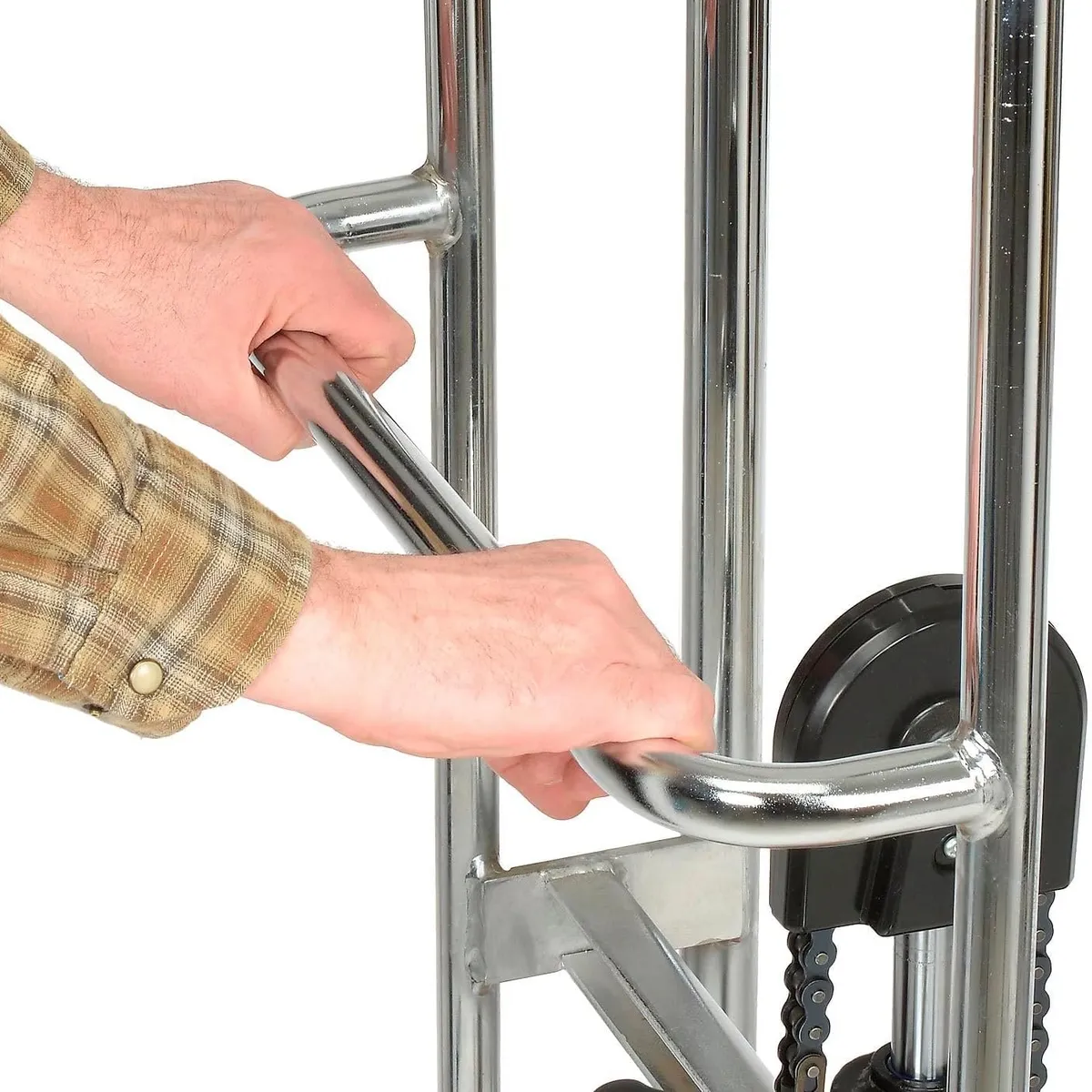 Empilhador manual para entregas RDV400 de 400 kg e 1100 mm — vista 6