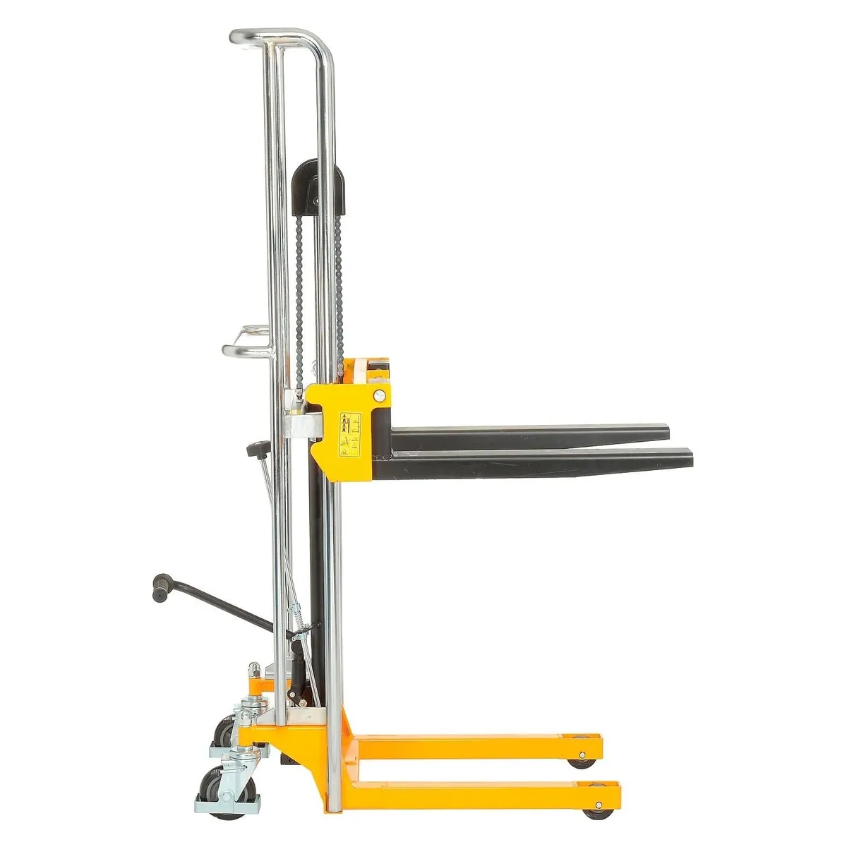 Empilhador manual RDV400 para paletes de 800 x 600 mm