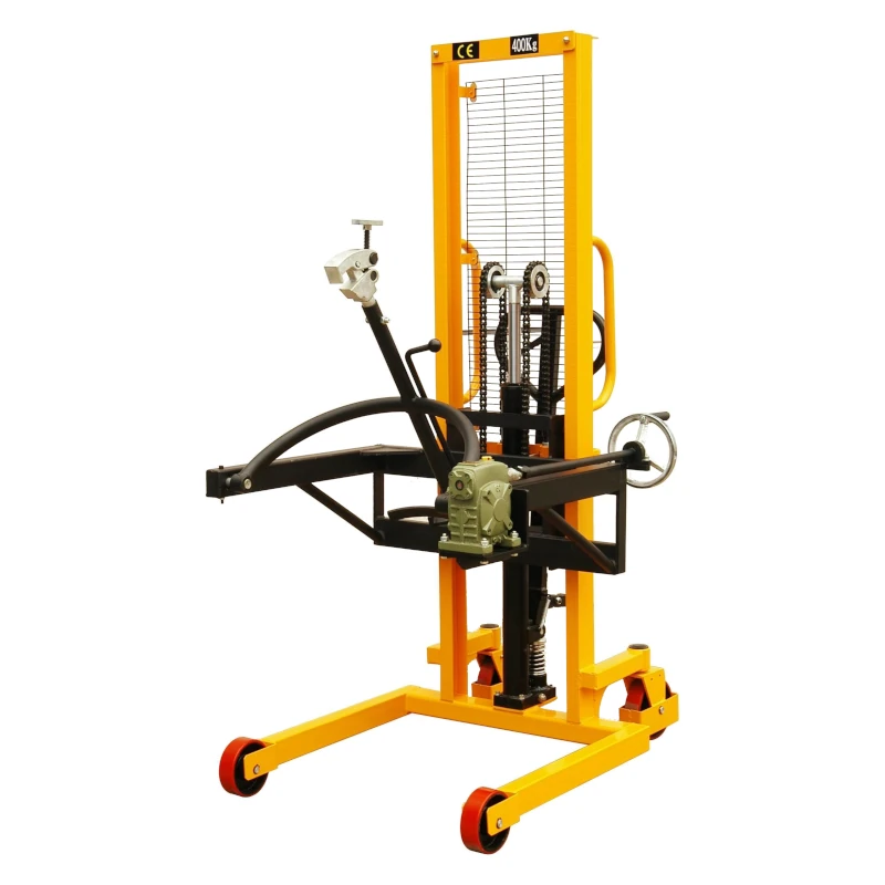 Empilhador manual para elevação de bidões (RVB40A) 400 kg 1350 mm