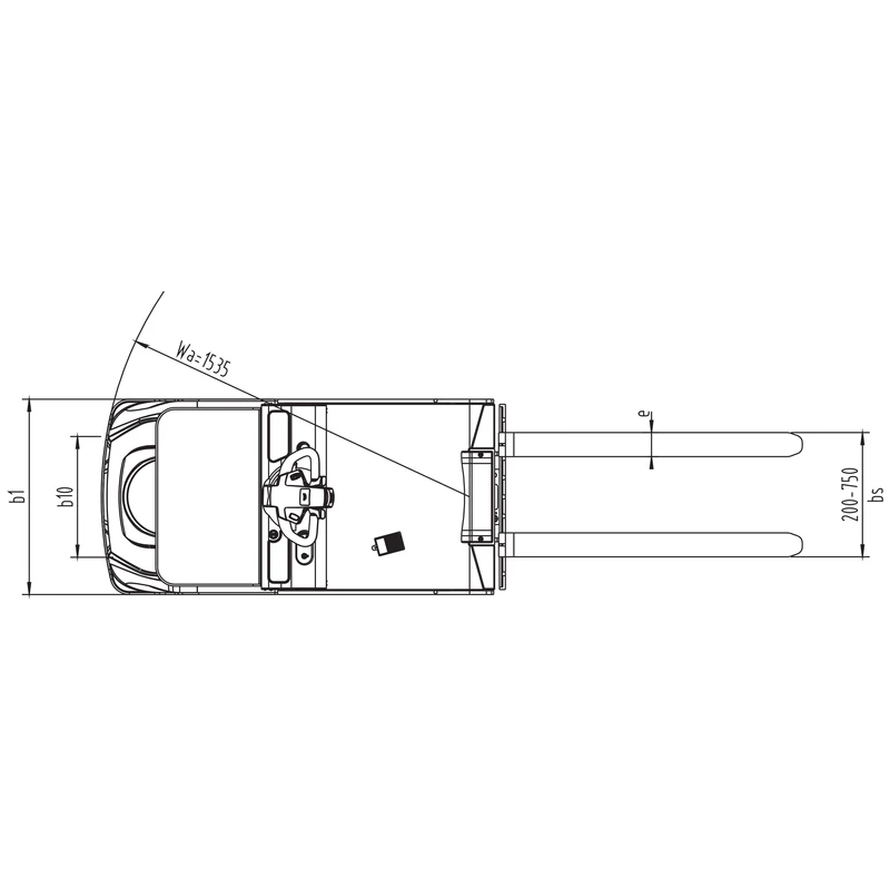 Preparador elétrico de encomendas de 1000 kg NKV10-P — imagem 5