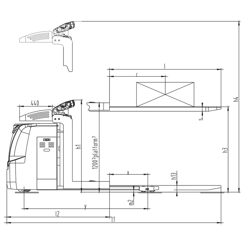 Preparador de encomendas NKV10/NKV12 – posto do operador