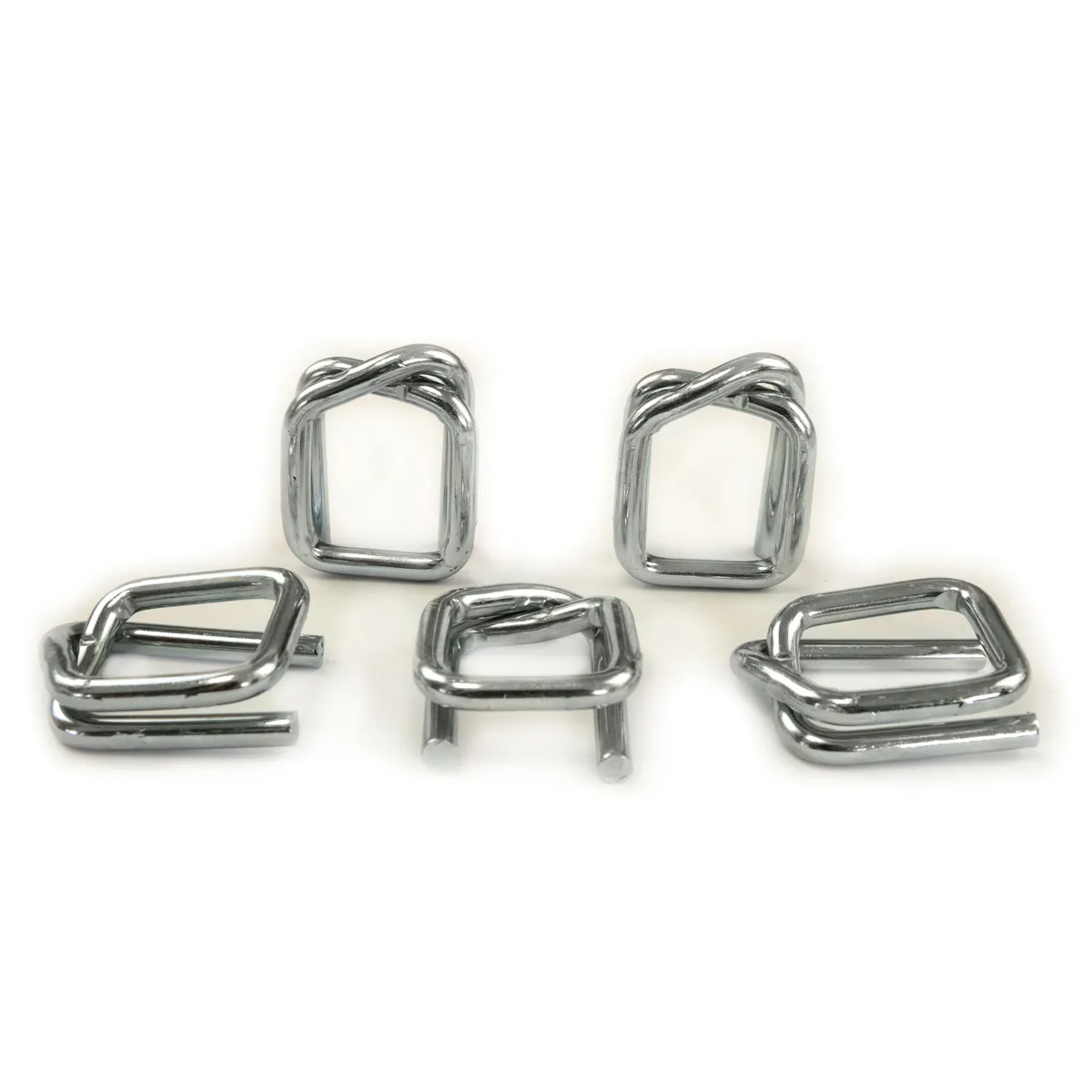Fechos galvanizados para cinta de poliéster (BUCKLES-25G) 25 mm