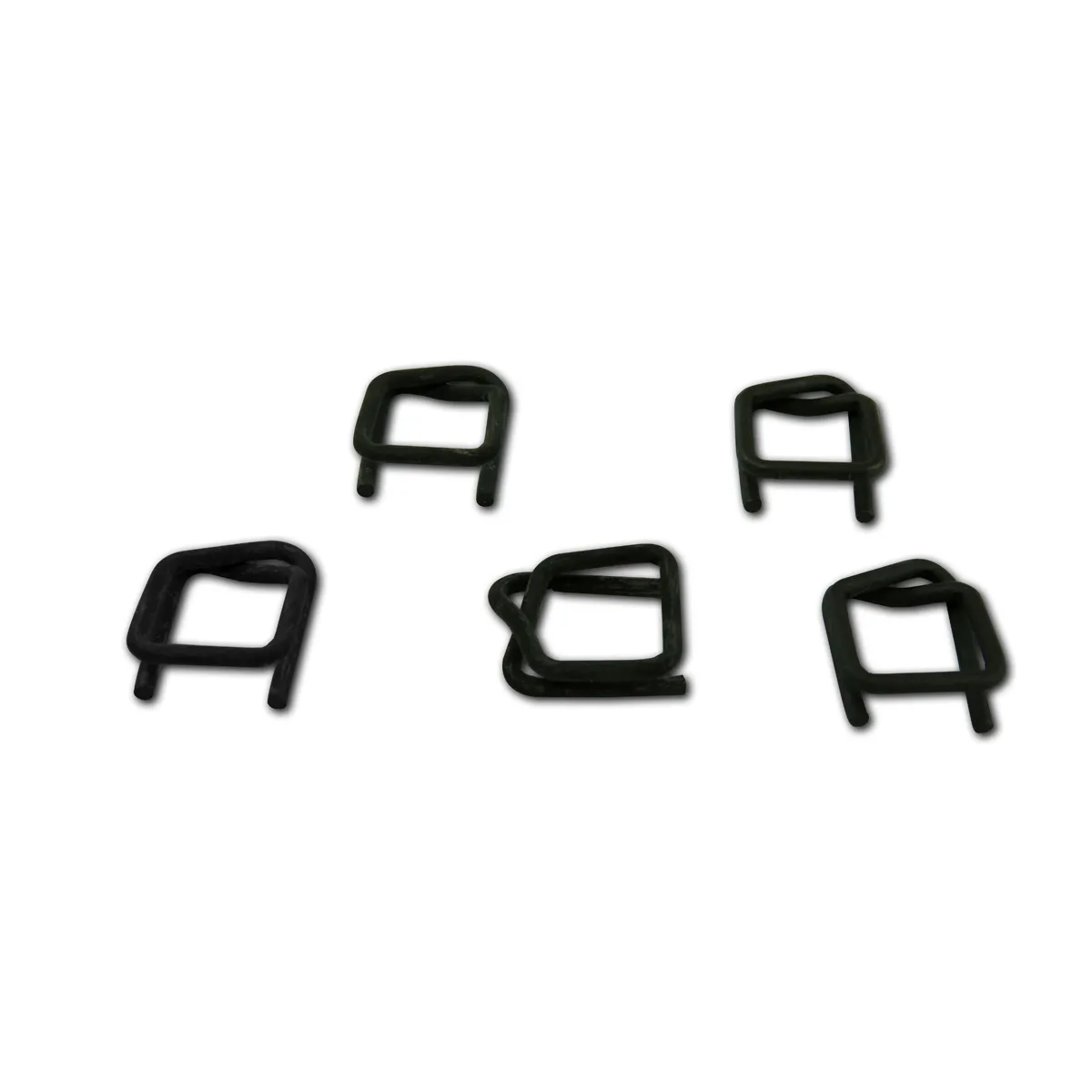 Fivelas fosfatadas para fita de cintagem de poliéster (BUCKLES-13F) 13 mm