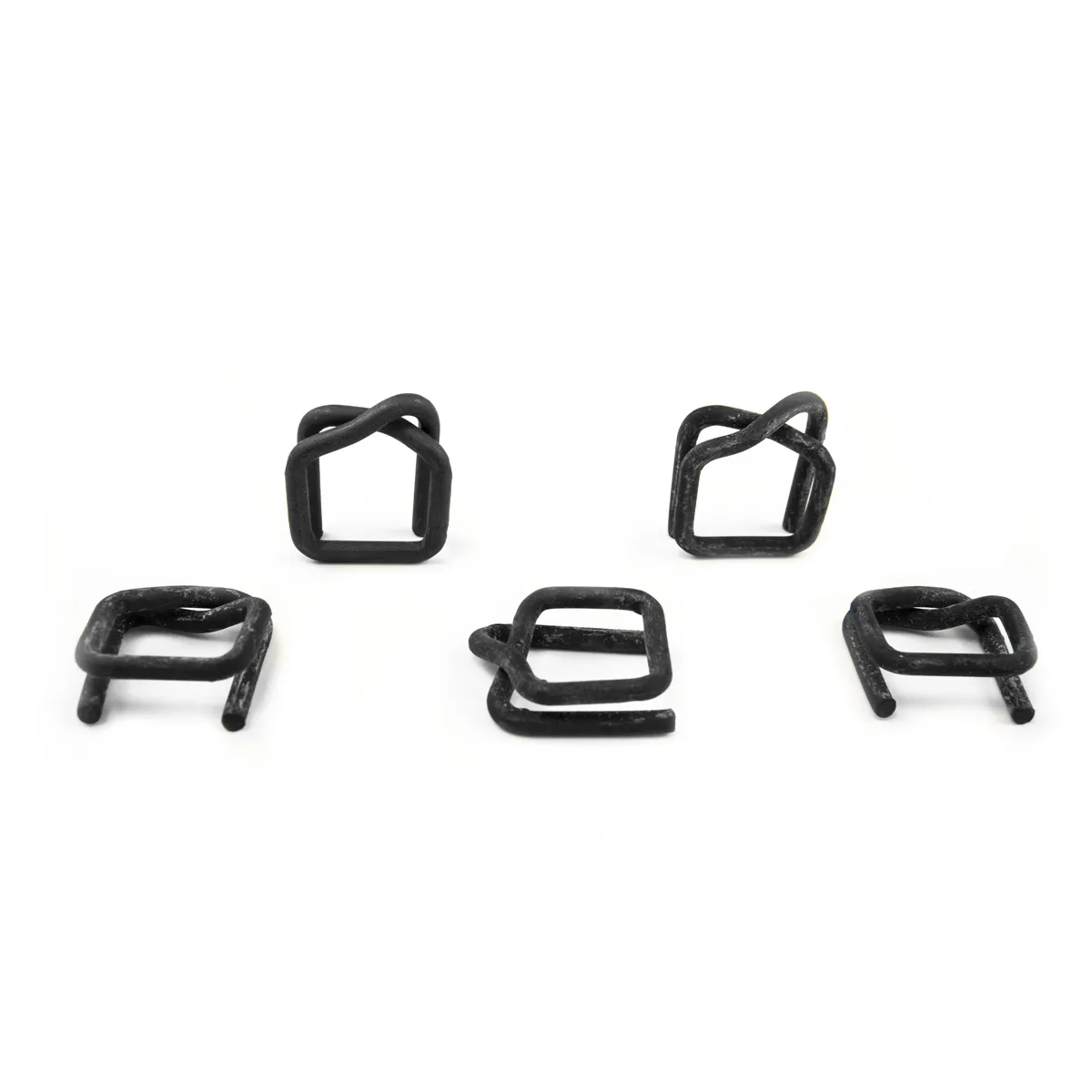 Fivelas fosfatadas para fita de cintagem de poliéster (BUCKLES-19F) 19 mm