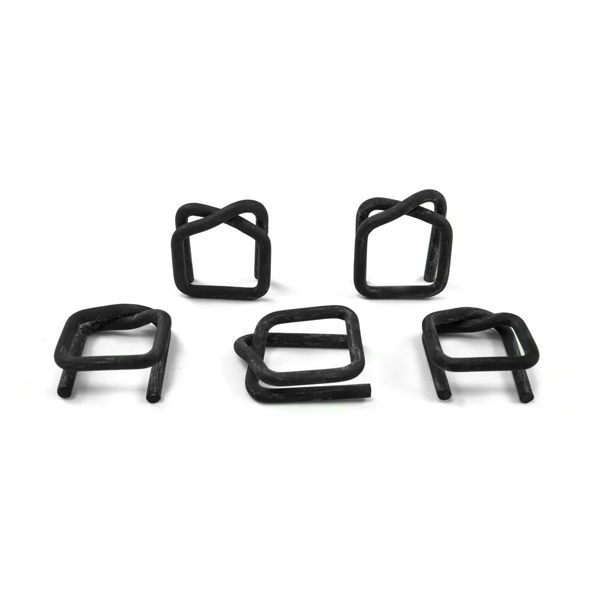 Selos fosfatados para fita de cintagem em poliéster (BUCKLES-25F) 25 mm