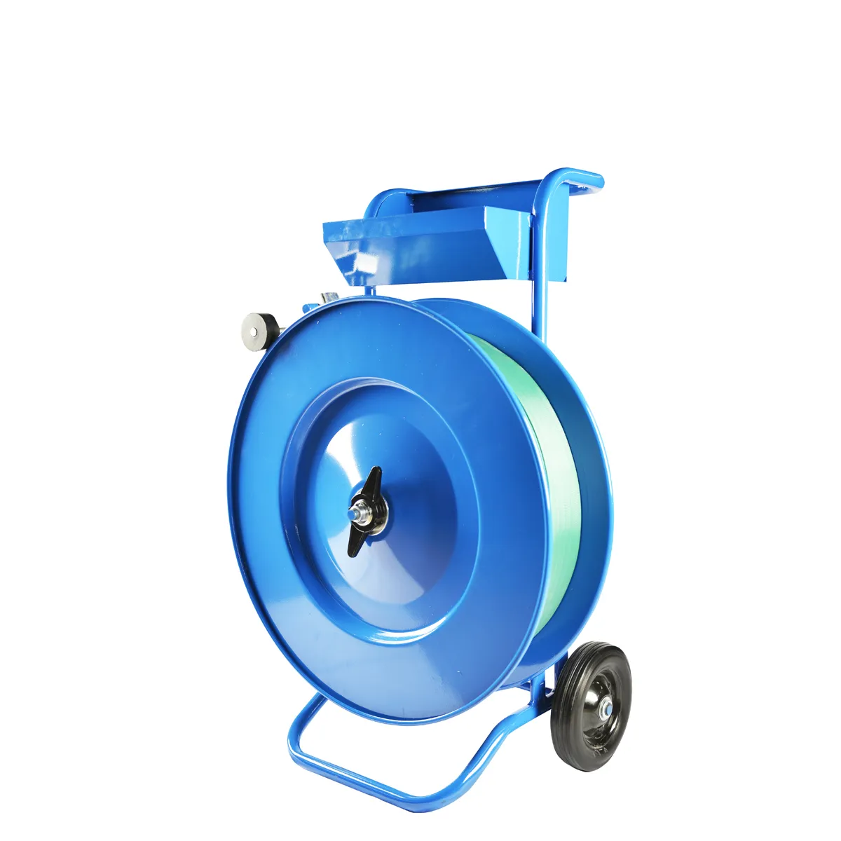 Desenrolador industrial para bobina de cinta PET e PP