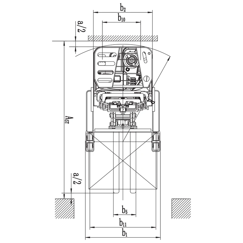 Empilhador retrátil elétrico REV15DS/REV18DS — imagem 13