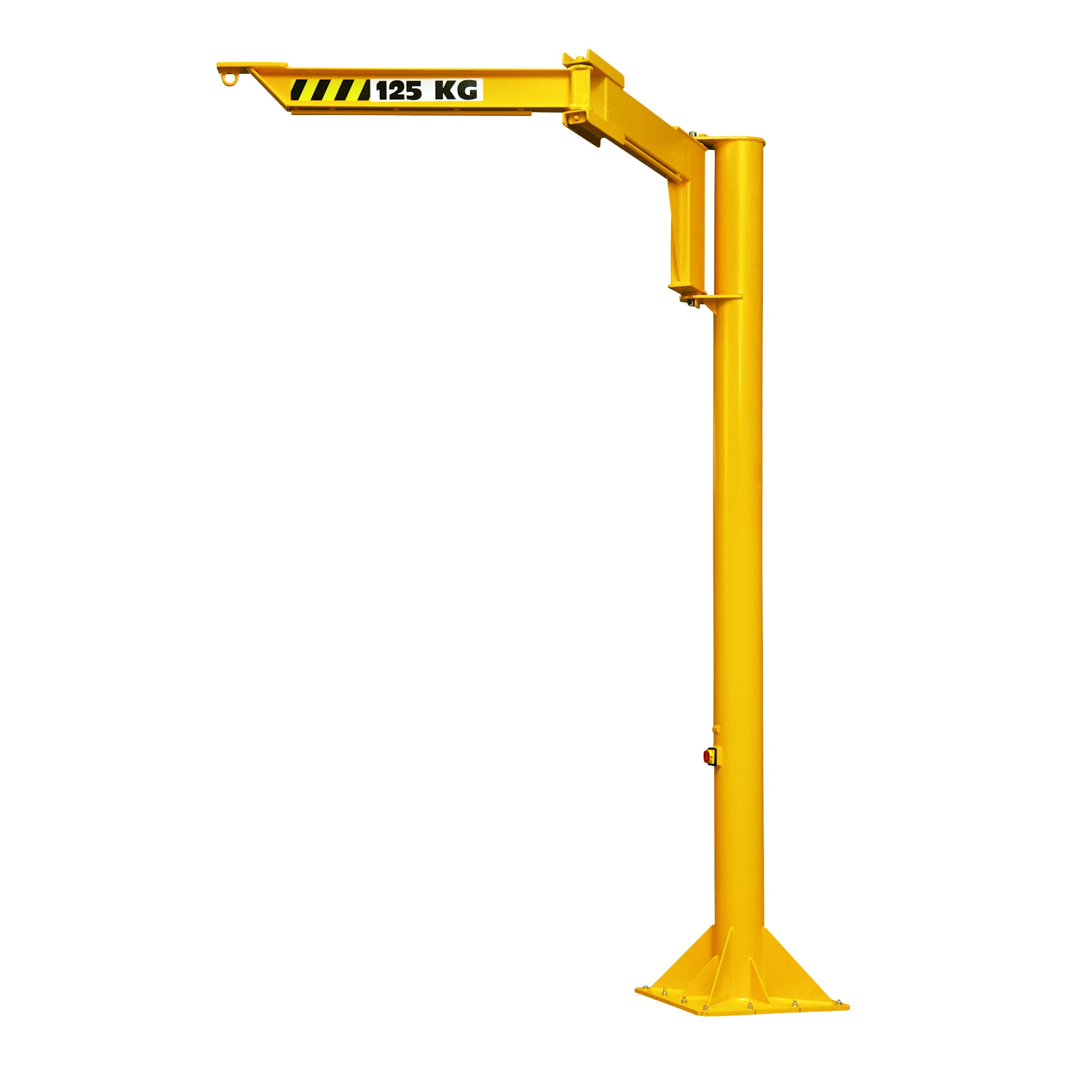 Grua Giratória Articulada de Coluna (ZSD) 125–500 kg, 2–5 m