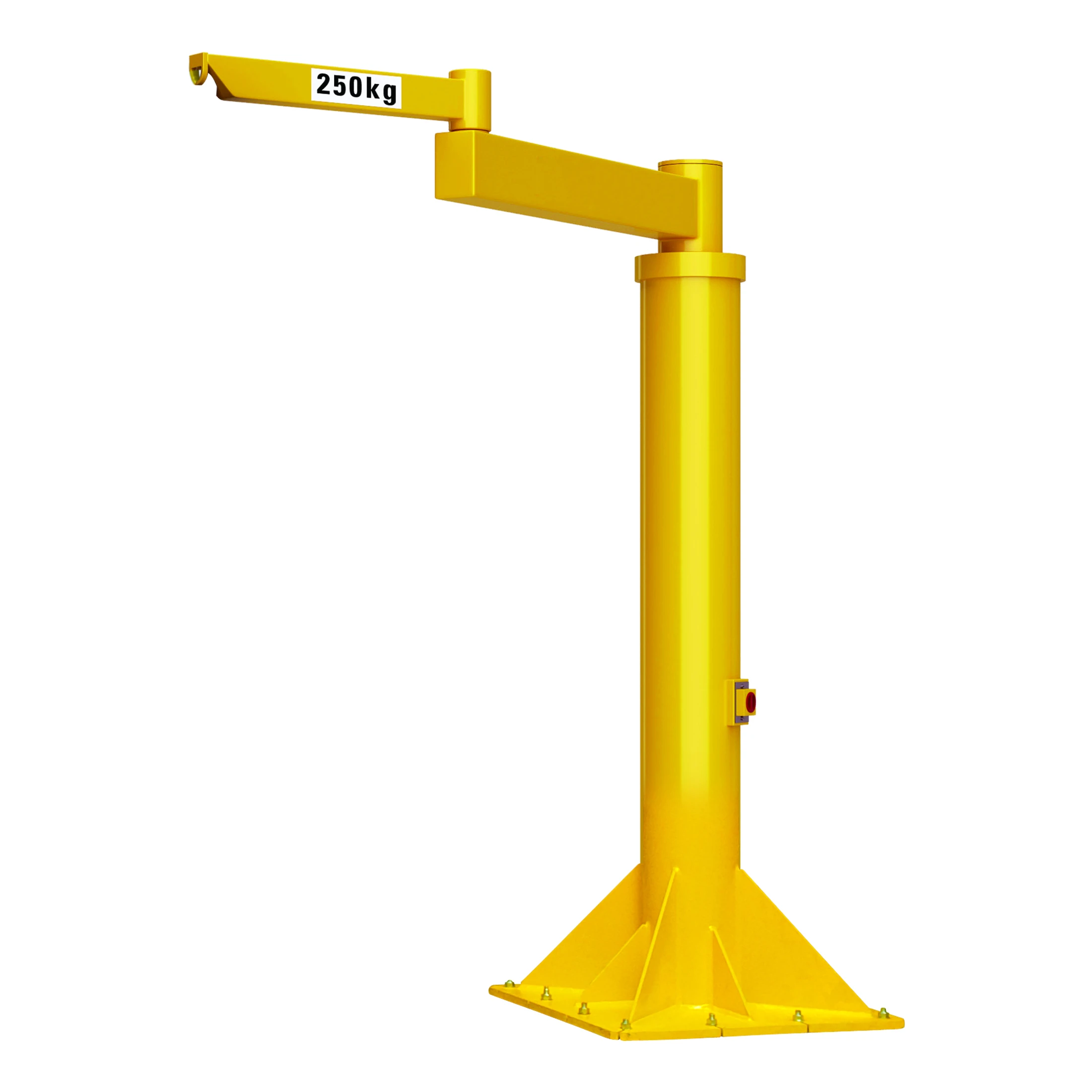 Grua Giratória de Coluna Articulada Autoportante (ZSD-S), 50–1000 kg, 2–5 m